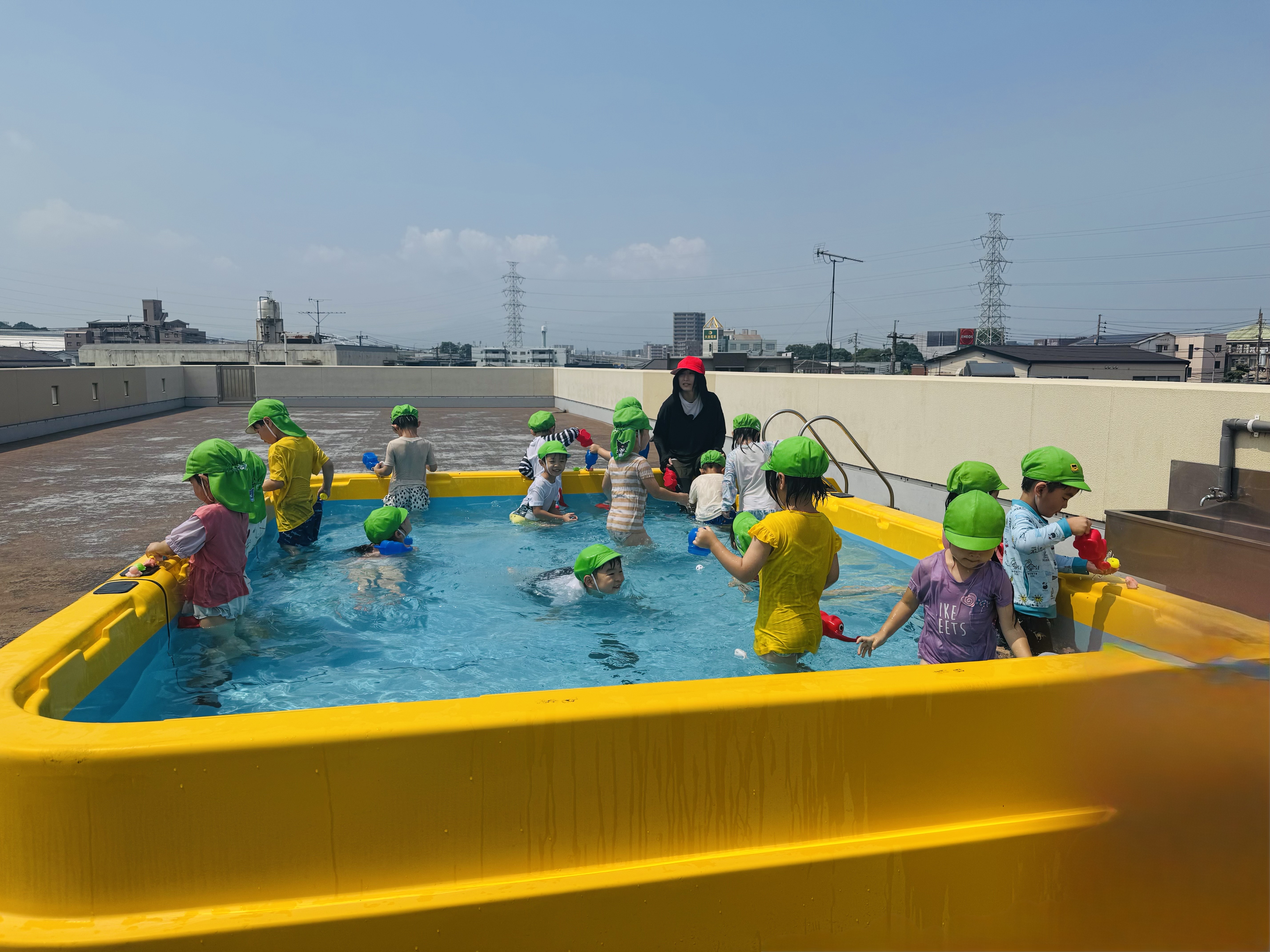 水遊び